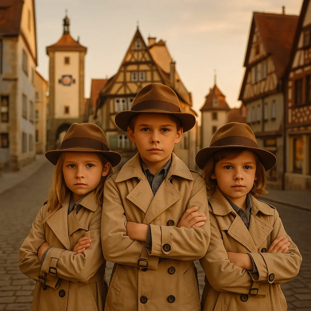 Das Detektiv-Trio und der verschwundene Silberpokal - Schatzsuche für Kinder 4-8